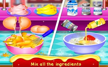 Crispy Deep Fry Maker  Carnival Food Cooking game截图3