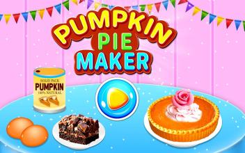 Pumpkin Pie Maker - Dessert Food Cooking Game截图4