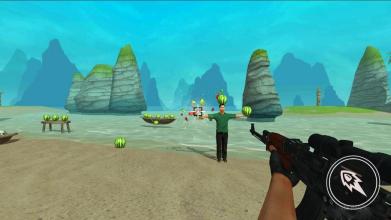 watermelon shooter expert  fps shooting games截图4