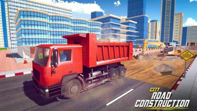 Excavator Digging Road Construction Simulator 3D截图3