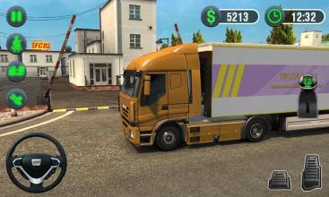 Real Truck Driving Games 2019  Truck Hill Driving截图1