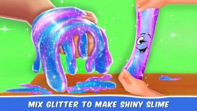 DIY Fluffy Slime & Rainbow Unicorn Slime Maker截图5