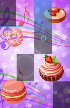 Piano Cupcake Tiles Delicious Yummy Cake Icecream截图5