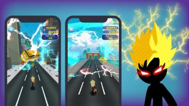 Super Warrior's stickman power shadow escape截图5