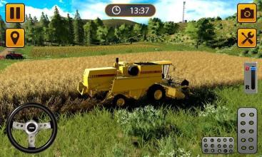 Big Farm Town Games  Farmer Life Simulator 2019截图2