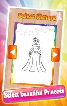 Princess Coloring Game for Kids and Girls截图1