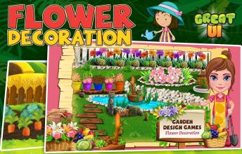 Flower Decoration  Garden design games截图4