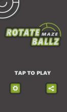 Rotate Maze Ballz – Balls VS Rotating Maze Game截图2