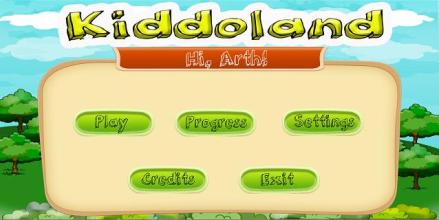 Kiddoland An Educational Mobile Application截图2