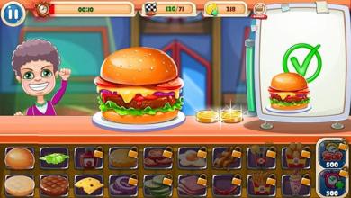 Crazy Burger Chef  Burger Master Restaurant Game截图1