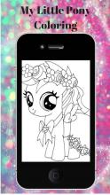 Little Pony Unicorn Coloring Book截图2