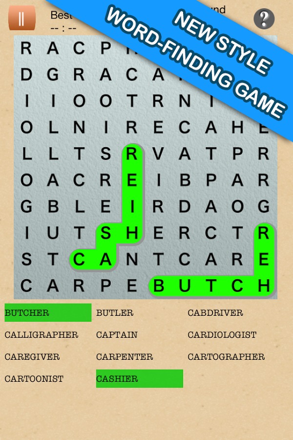 Word Finder : new style search截图1