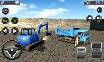 Building Construction 3D Excavator Simulator 2019截图3