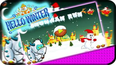 Snowman Run & Snow Man Adventure Games截图4