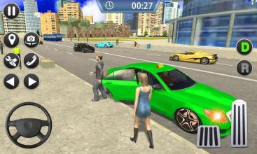 Taxi Sim 2019  City Taxi Driver Simulator 3D截图3