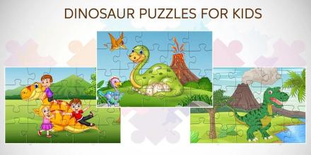 Dinosaur Puzzle  Dino Puzzle Games For Kids截图1