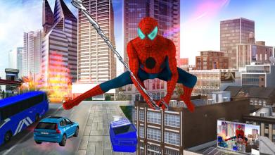 Amazing Flying Spider City Rope Hero截图4