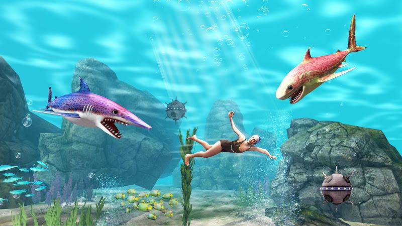 水下世界鲨鱼模拟2019截图4