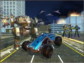 Robot Car transform Battle : Future Robot Wars 3D截图4