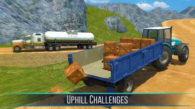 Tractor Truck Driving Sim: Hill Cargo Transport截图4