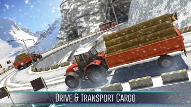 Tractor Truck Driving Sim: Hill Cargo Transport截图3