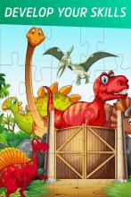 Dinosaur Puzzle  Dino Puzzle Games For Kids截图2