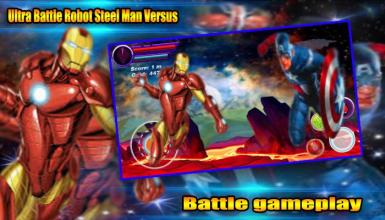 Ultra Battle Robot Steel Man Versus截图2