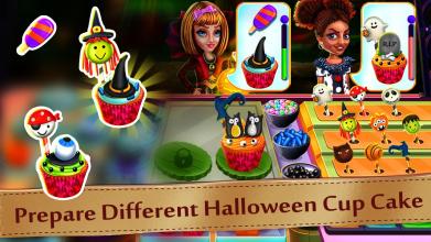 Halloween Cafe Shop Food Cooking Restaurant Chef截图2