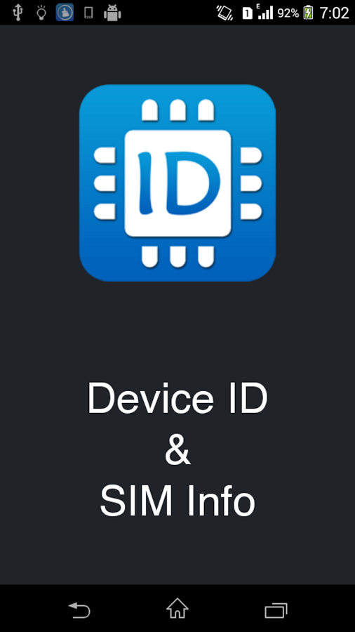 设备ID和SIM卡M息截图1