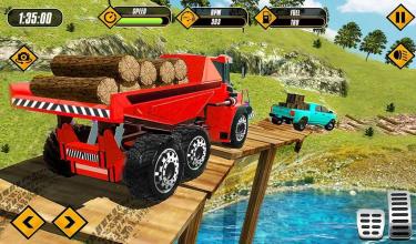 Euro Truck Cargo Transport Truck Driving Games截图5