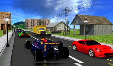 Formula One Car Traffic Racing截图4