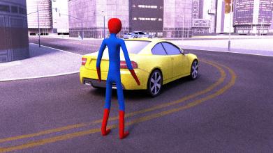 Spider Stickman Rope Amazing Battle截图1