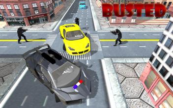 Bat Car Superhero Fighting Gangsters截图2