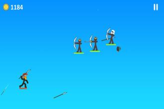 Stickman Warrior Legend of Throw Spears截图1