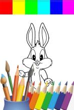 Coloring Bunny Games Paint截图3