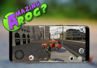 Frog Battle amazing 3D Simulator City截图2