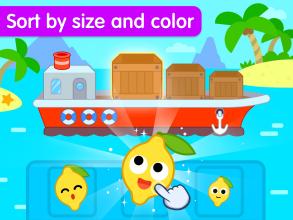 Toddler Learning Fruit Games shapes and colors截图1