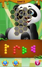 Panda Kids Genius Hexagon Puzzle截图1