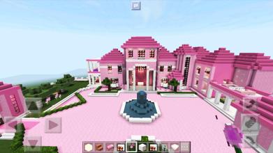 Pink Mansion map for Craft截图4