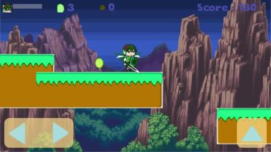 super green boy jump and battle截图1