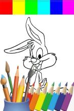 Coloring Bunny Games Paint截图2