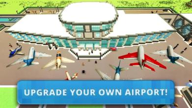 Airport Craft: Fly Simulator Boys Craft Building截图1