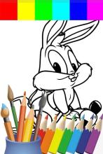 Coloring Bunny Games Paint截图1