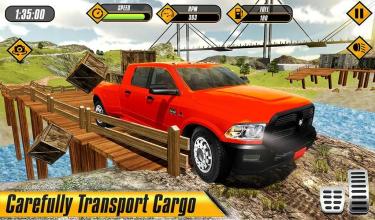 Euro Truck Cargo Transport Truck Driving Games截图2