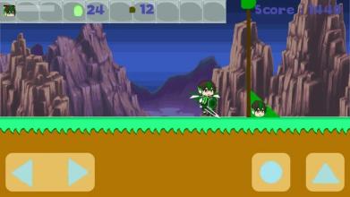 super green boy jump and battle截图3