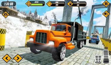 Euro Truck Cargo Transport Truck Driving Games截图1