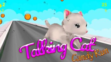 Talking Cat Candy Run截图4