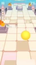 Scrolling Ball in Sky: casual rolling game截图4