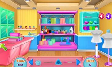 Sewing clothes school game截图4