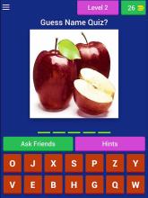 Fruits Name Guess Quiz Game截图4